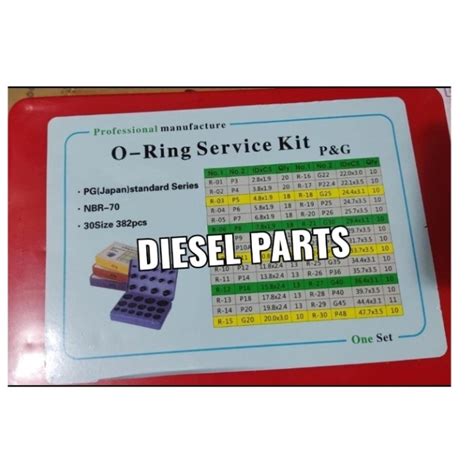 Jual DLPS SEAL ORING KIT BOX NBR 70 CAT CATERPILLAR KOMATSU HITACHI