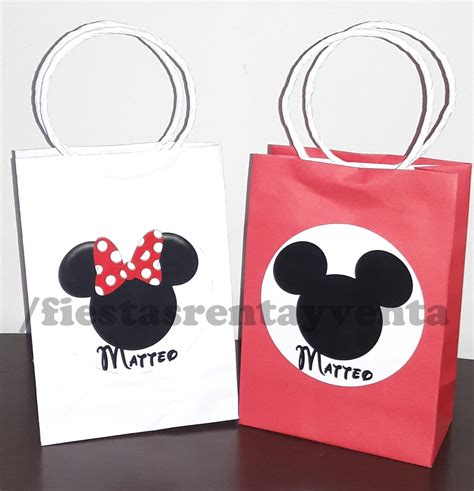 Lista Foto Ideas Para Bolsas De Dulces De Mickey Mouse Cena Hermosa