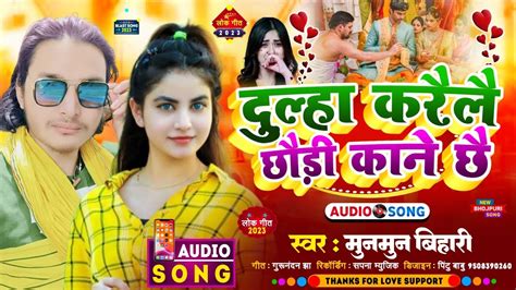 Maithili Dj Song Dulha Karele Chhauri