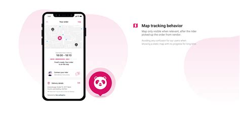 Foodpanda Order Tracking Experience Behance