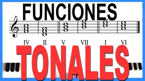 Funciones Tonales De Los Acordes En La Escala Mayor Leccion De Piano