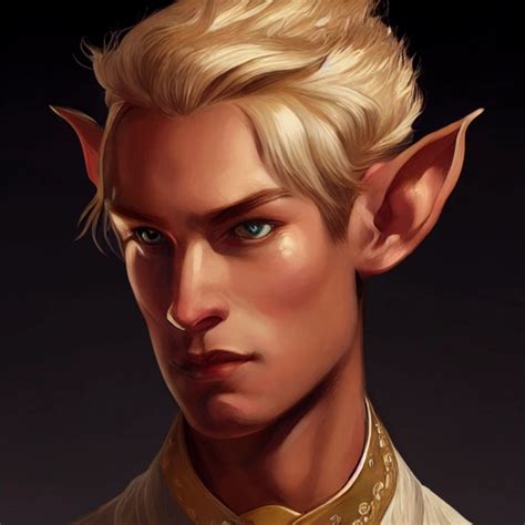 Dungeons And Dragons Roguish Male Elf With Midjourney Openart