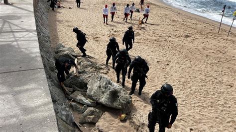 Operativo De Seguridad Retira Objetos Peligrosos De Olas Altas Previo