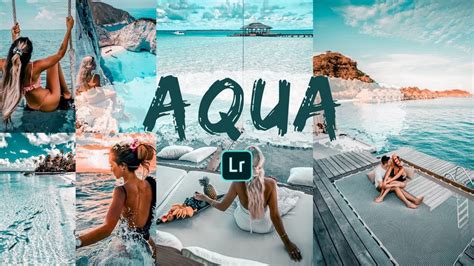 Aqua Preset Lightroom Mobile Presets Free Dng How To Edit Youtube