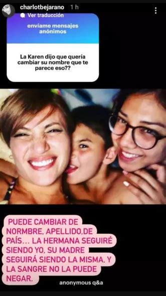 Ella Cambi Demasiado Hermana De Karen Bejarano Habla Sin Filtro De