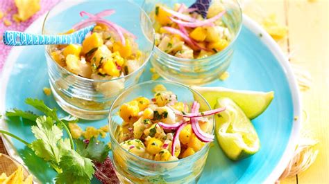 Ceviche De Daurade à La Mangue Rapide Découvrez Les Recettes De