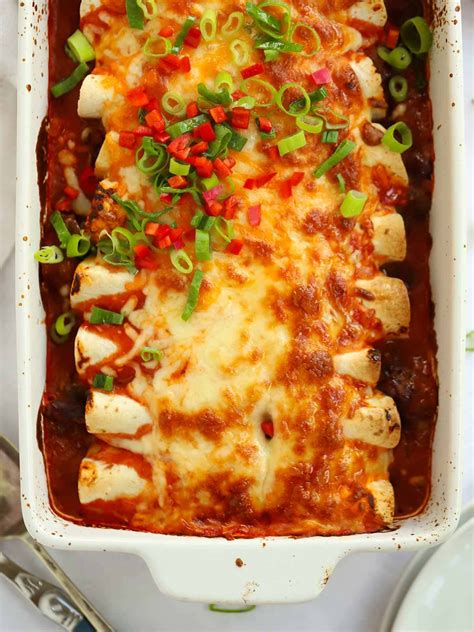 Beef Enchiladas {easy Cheesy Recipe }