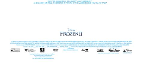 Frozen II (My Version) Credits by SamLikesAnArt on DeviantArt