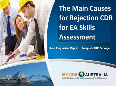 Ppt The Main Causes For Rejection Cdr For Ea Skills Assessment Powerpoint Presentation Id