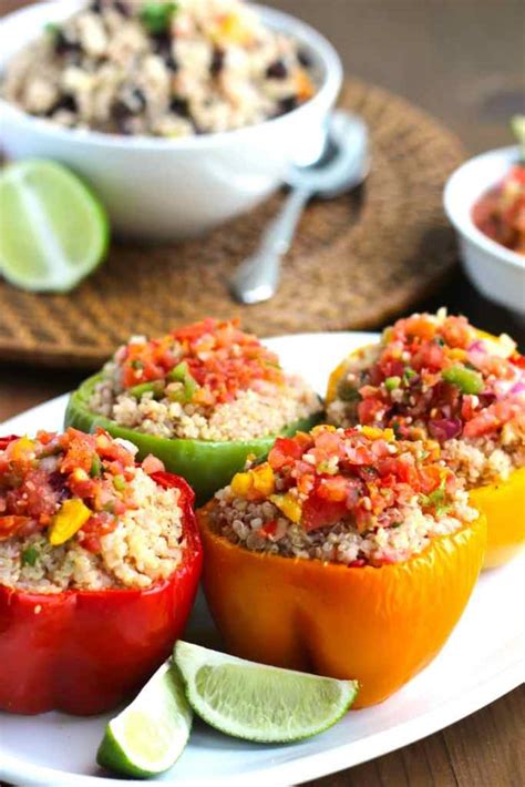 Salsa Stuffed Peppers