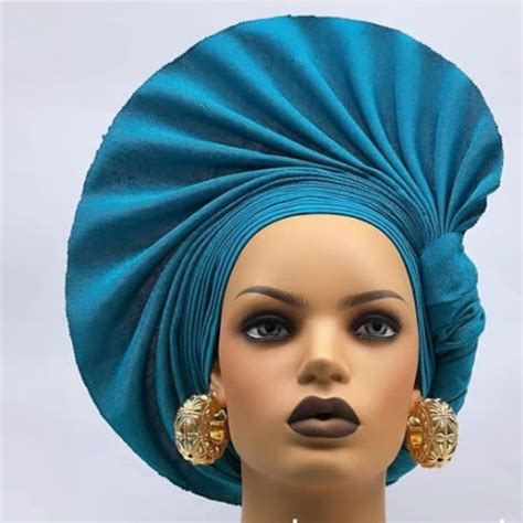 Auto Gele Aso Oke Etsy