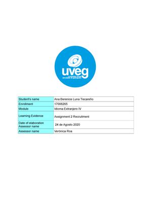 Assignment 4 Gay Families Study Program Industrial Engineering Subject English IV Title