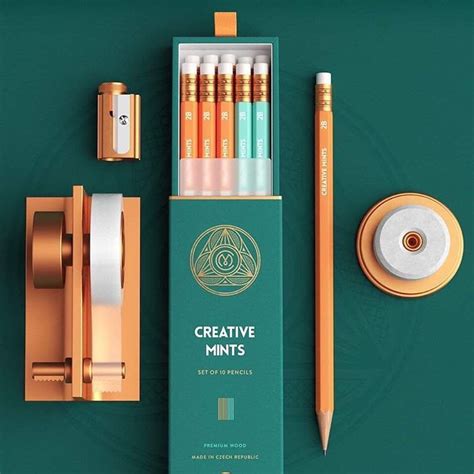 A Brilliant Premium Stationary Set Design Concept To Keep You Motivated