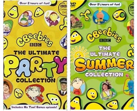 Cbeebies Dvd Double Bill X The Ultimate Summer Party Collection S