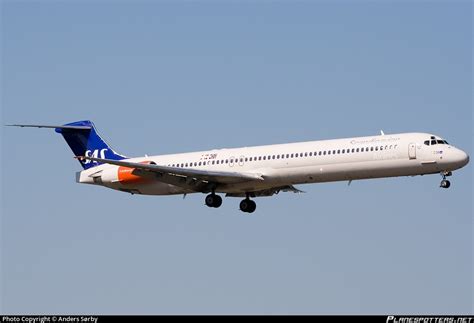 LN RML SAS Scandinavian Airlines McDonnell Douglas MD 81 DC 9 81