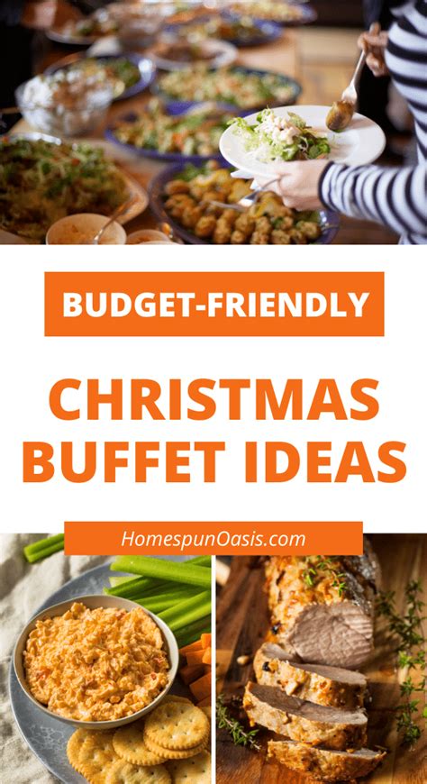 Budget-Friendly Christmas Buffet Ideas - Homespun Oasis