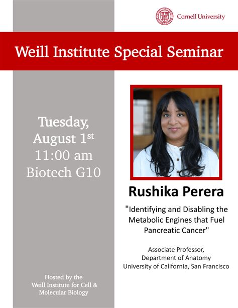 Weill Institute Special Seminar Weill Institute For Cell And