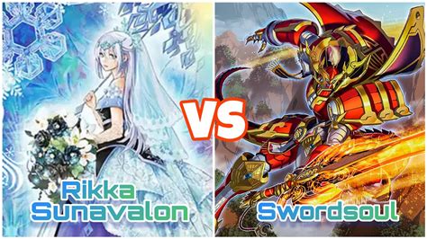 Rikka Sunavalon Vs Swordsoul Yugioh Locals Featured Match YouTube