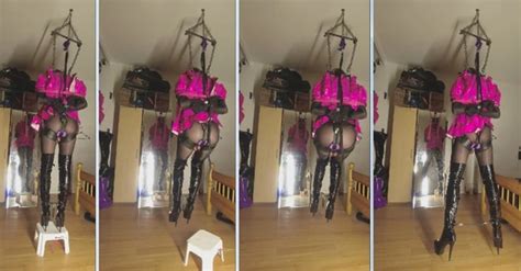 Sissy Maid Self Bondage Predicament Canadian Shemale Bdsm Porn Xhamster