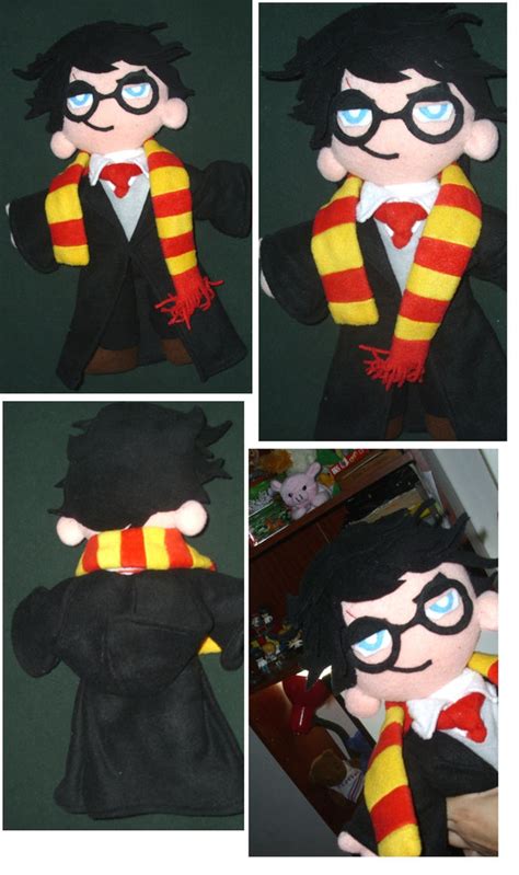 Harry Potter Plushie by LuzbelG on DeviantArt