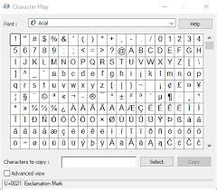 Unicode Characters Registration Code