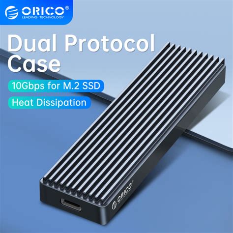 Orico Dual Protocol M Ssd Case Support M Nvme Ngff Sata Ssd Disk For