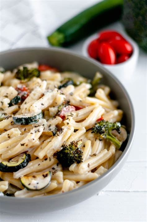 Creamy Roasted Vegetable Pasta Meg S Everyday Indulgence