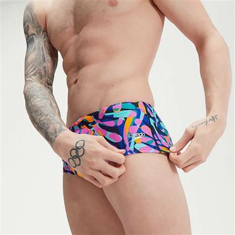 Speedo Slips Herren Club Training All Over Digital Badehose Cm