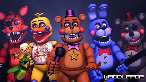 Rockstar Generations Fnaf Speedart Sfm Youtube