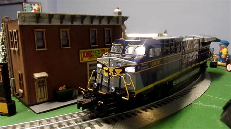 Jeffrey Train Guy Review With Legacy Remote Of Lionel Csx 6607 Ac 6000