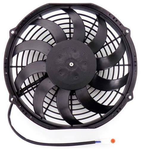 Eletro Ventilador SPAL Axial Perfil Baixo 24V 10 Soprante VA11 BP12 C