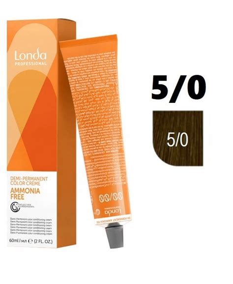 LONDA KREM TONUJĄCY DO WŁOSÓW DEMI-PERMANENT 5/0 60 ML 15413230397 ...
