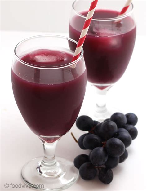 Fresh Grape Juice - No Fuzz Homemade Grape Juice Recipe without Juicer