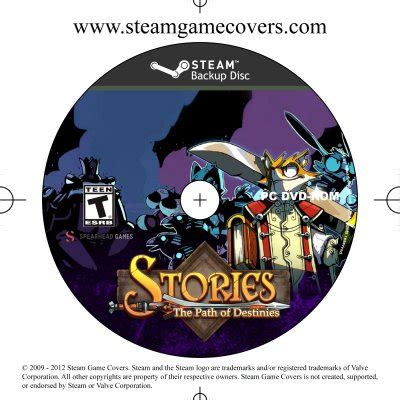 Steam Game Covers Stories The Path Of Destinies Disc Art