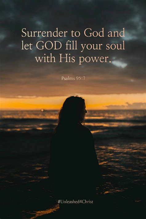 Surrender To God Surrender To God Let God Bible Quotes Images