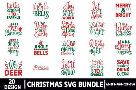 Christmas Svg Bundle Graphic By Designstick360 · Creative Fabrica