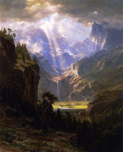 Rocky Mountains Lander S Peak 1863 Albert Bierstadt 1860 S Album