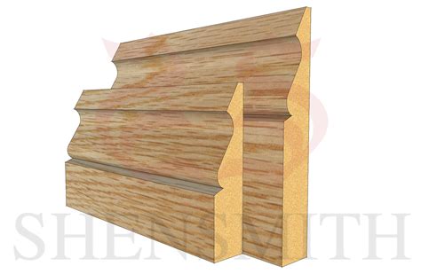 Ogee 3 Oak Skirting Board – SkirtingBoards.com®