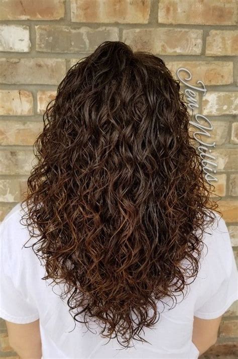 Spiral perm Curly hair Curls Iso perm Salon Platinum Conway. AR ...