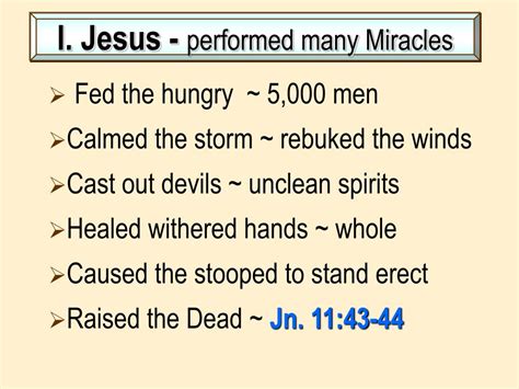 Ppt Miracles Of Jesus Powerpoint Presentation Free Download Id 3070920