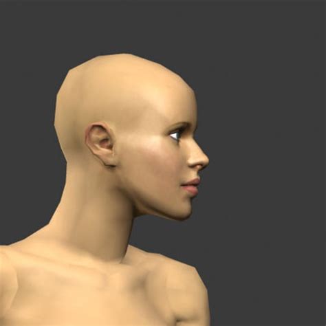 Nude Female 3d Model