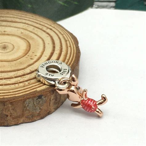 Disney Winnie The Pooh Piglet Dangle Charm 782208C01 Women S Fashion