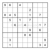 Medium Sudoku Online #654735 - Live Sudoku