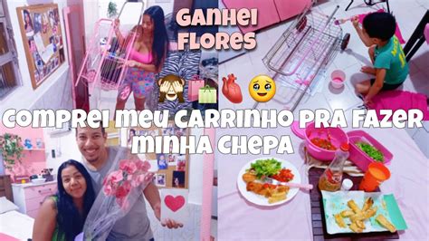 Comprei Um Carrinho Por Reisganhei Flores Do Marido Reformando Meu