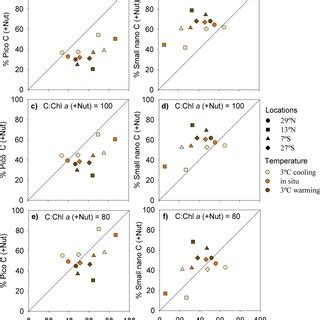 Picophytoplankton Biomass Response To Each Temperature And Nutrient