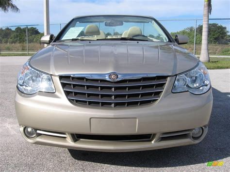 2008 Linen Gold Metallic Chrysler Sebring Limited Hardtop Convertible