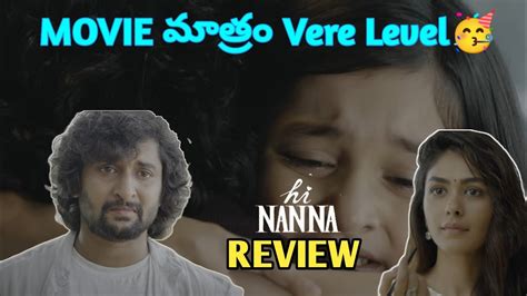 Hi Nana Movie Review In Telugu Nani Mrunal Thakur Hi Nana Movie