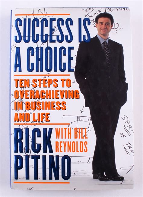 Rick Pitino Signed "Success Is A Choice" Hard Cover Book (SOP COA ...