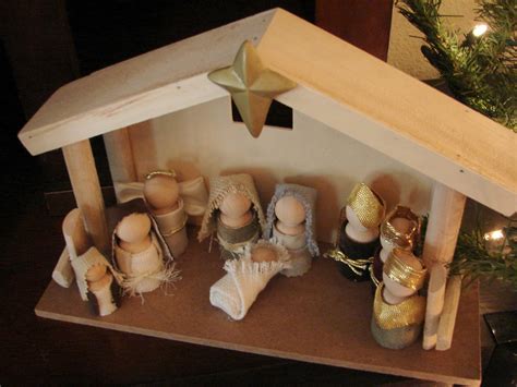 Diy Wood Nativity PDF Woodworking