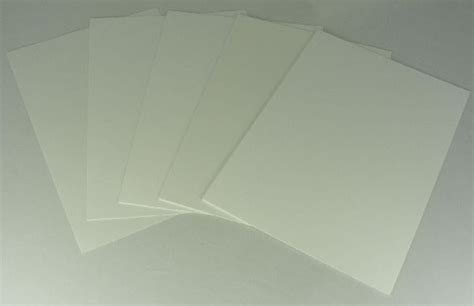 White Plastic Styrene Sheet | Hobbies